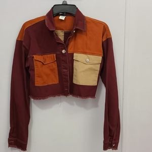 Multicolored  light jacket